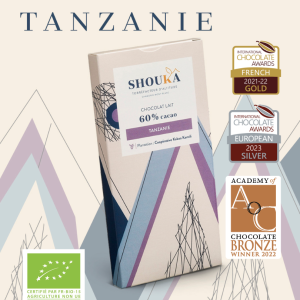 Chocolat Lait – 60% Cacao<br><small class="productArchive-tag">TANZANIE</small>