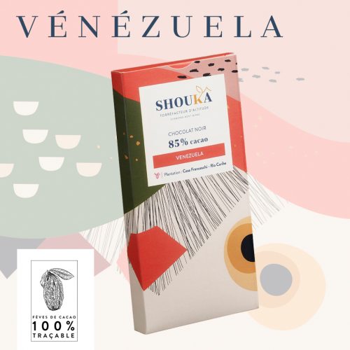 Chocolat Vénézuéla Noir 85% Shoukâ