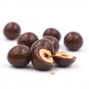 Noisettes Enrobées au Chocolat au Lait 52% Cacao<br><small class="productArchive-tag">VENEZUELA</small>