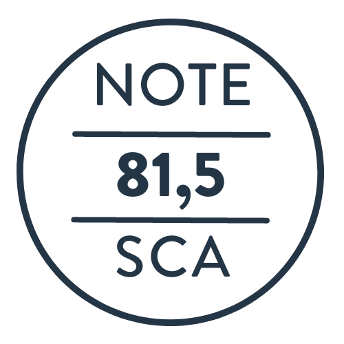 Note SCA 81,5 Speciality Coffee Association, Shoukâ