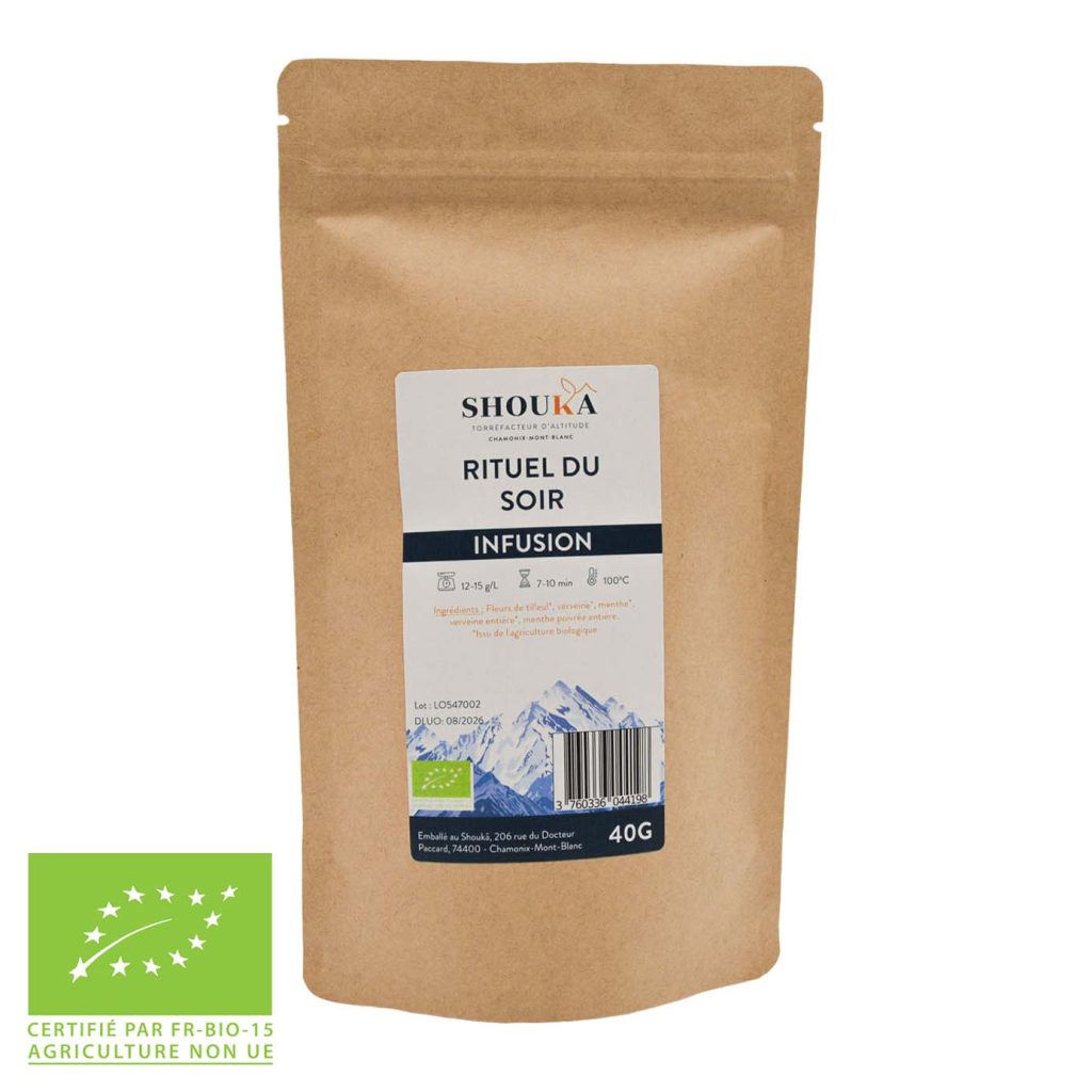 Infusion bio rituel du soir en sachet