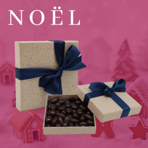 Coffret Duo de Fèves Enrobées – Chocolat Noir & Lait Cameroun<br><small class="productArchive-tag">NOËL</small>