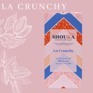 La Crunchy – Chocolat lait – 53% cacao – fourrée au riz soufflé<br><small class="productArchive-tag">CAMEROUN</small>