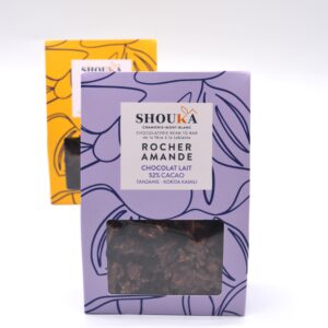 Rocher Amandes – Chocolat au Lait 52 % BIO<br><small class="productArchive-tag">ROCHER AMANDES</small>