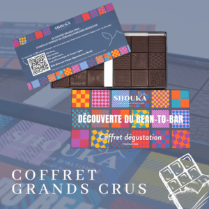 Coffret Grands Crus – Carrés de Chocolat Noir (Découverte du Bean to Bar)<br><small class="productArchive-tag">COFFRET</small>
