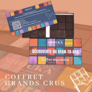 Coffret Grands Crus – Carrés de Chocolat Lait & Noir (Découverte du Bean to Bar)<br><small class="productArchive-tag">COFFRET</small>