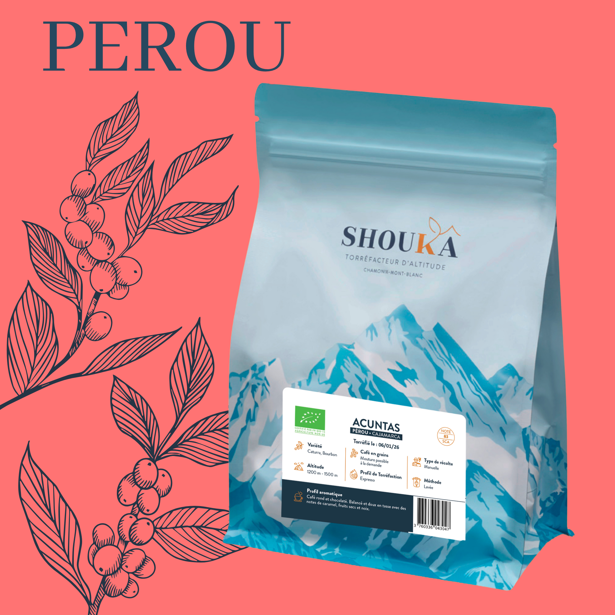 Café de Spécialité – Acuntas – BIO