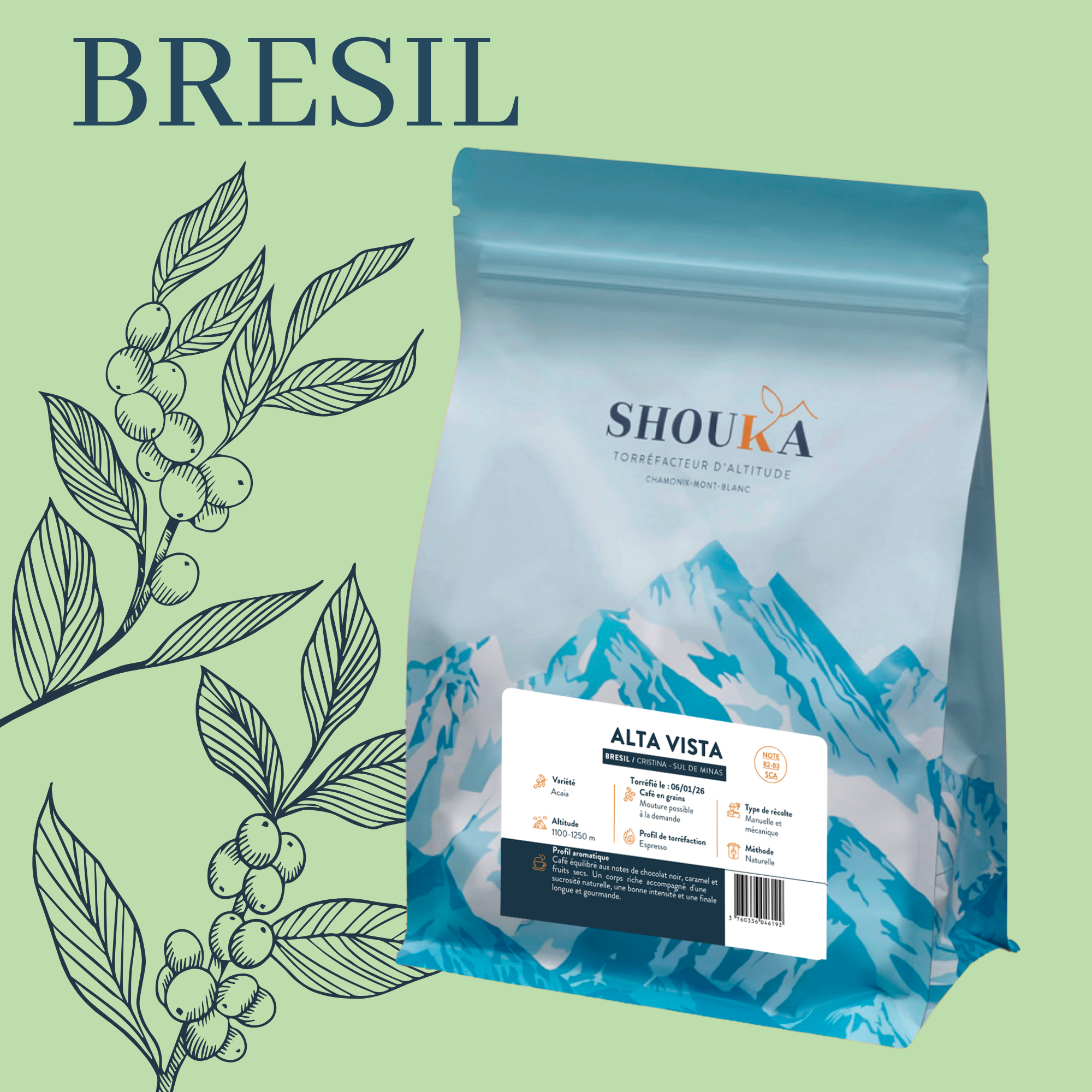 Abonnement – Café de Spécialité – Alta Vista